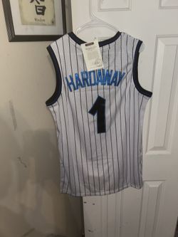 NBA Orlando Magic Penny Hardaway white jersey size L