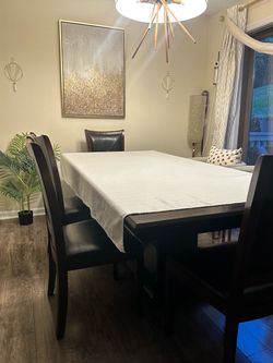 Classic White Dining Tablecloth - Unbranded