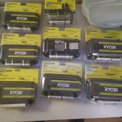 Ryobi Batteries 