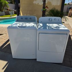 GE washer and  electric dryer