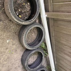 Yokahama Staggered Tires 255/35/19 & 225/40/19 