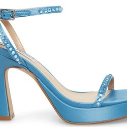 Steve Madden Teal Heels (Size 9.5)