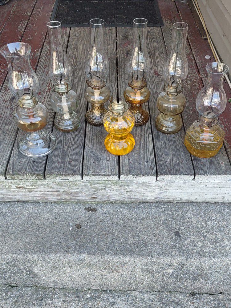 Assorted Oil / Candle Lamps