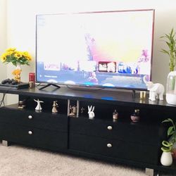 Tv Stand (Solid Wood High Quality)