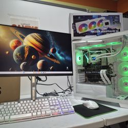 Gaming CORSAIR Computer Bundle,  75 GAMES +Liquid Cooled System,  32GB RAM MEMORY +1.5TB , ASUS ROG