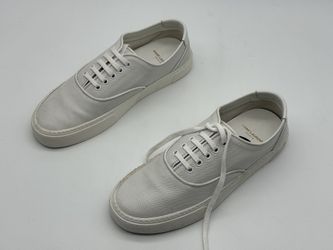 SAINT LAURENT YSL WHITE SNEAKERS FOR MEN SIZE 42 NEW 100% GENUINE ~$825