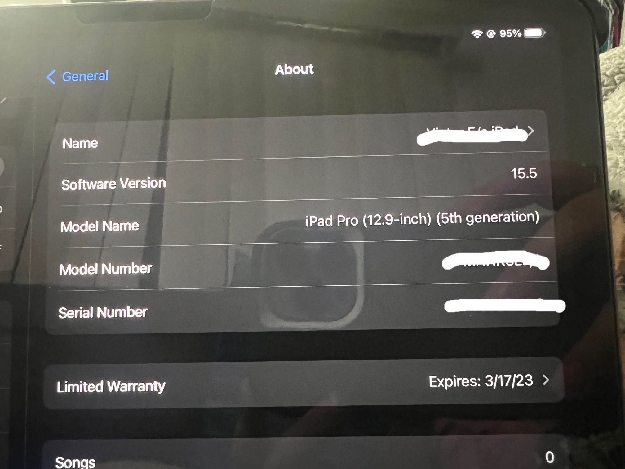 iPad 12.9 Inch M1 2021