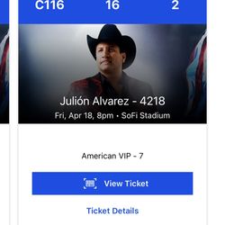 Julión Alvarez April 18