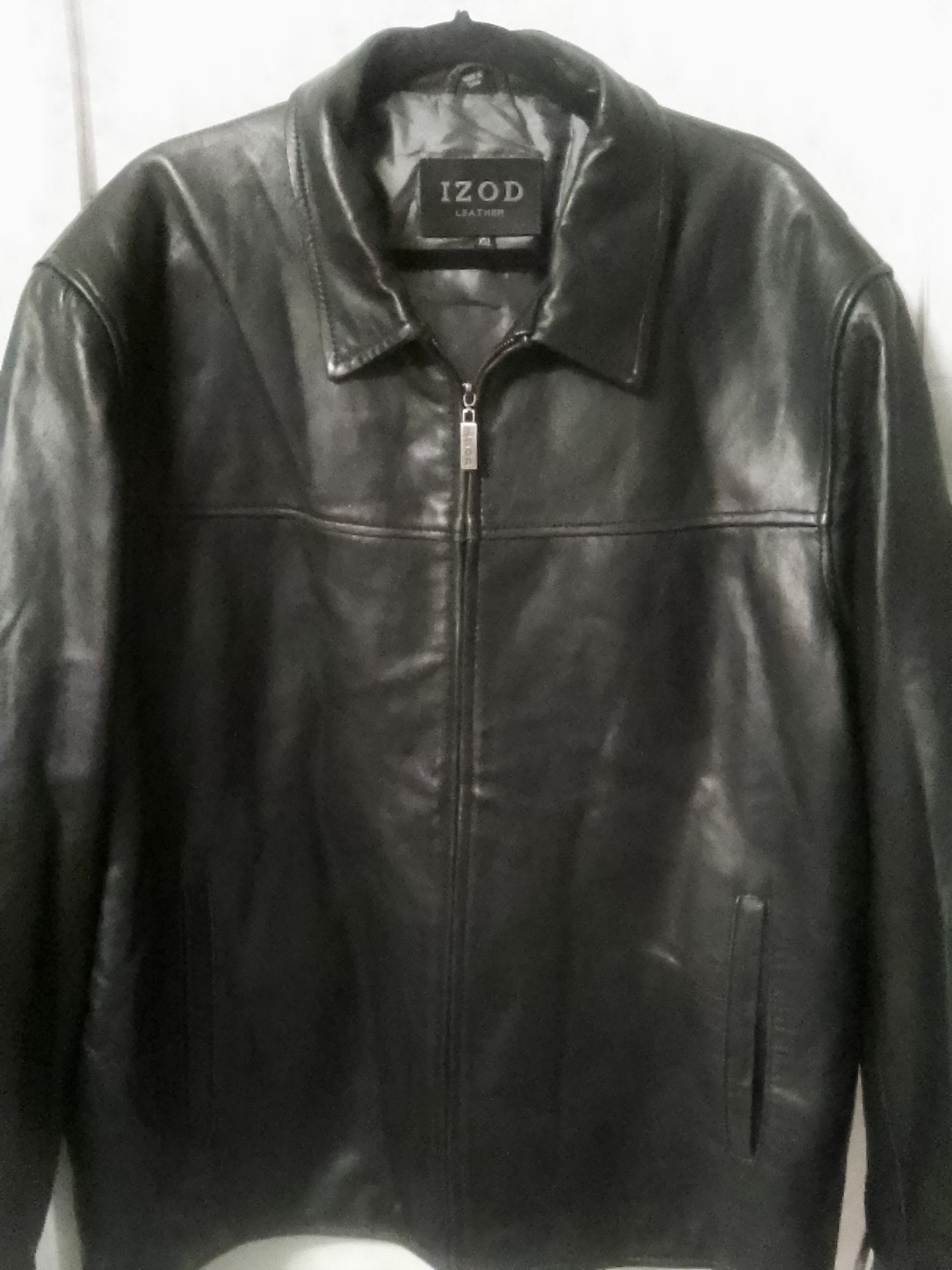 IZOD Men's Leather Jacket