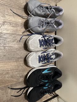 Brooks Shoes 8.5 - 3 Pairs