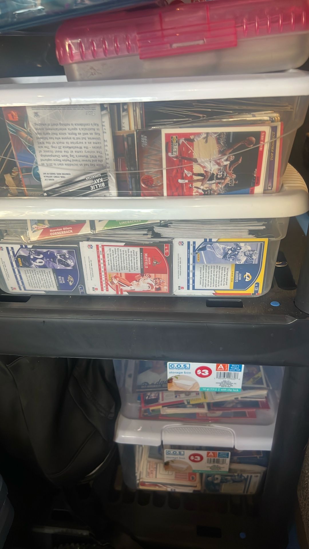 Baseball Basketball Football And Coors Cards  