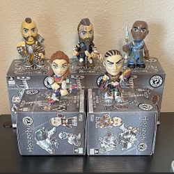 Funko Mystery Minis Horizon Zero Dawn Figure Lot Aloy Sylens Erend Rost Helis