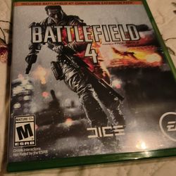 XBox One Battlefield 4 