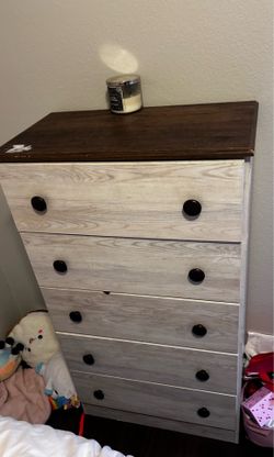 Five drawer dresser