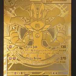 Mega Lucario EX - Hyper Rare