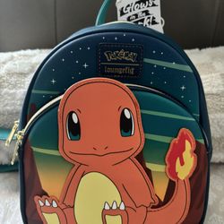 Poke man Glow In The Dark Small Backpack