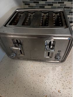 4 Slice Stainless Steel Toaster