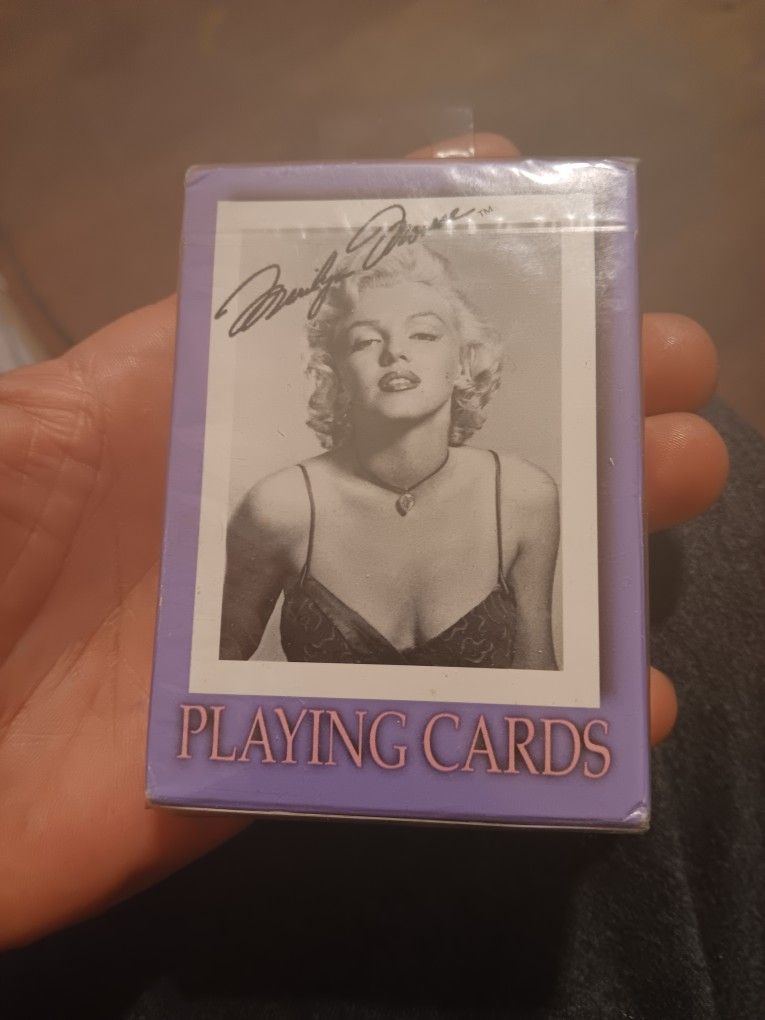 Vintage Marilyn Monroe Playing Cards