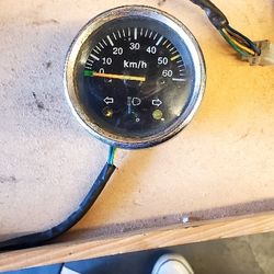 Vintage Speedometer For Mini Bike