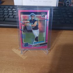 Will Levis Pink Prizm Rated Rookie Card 