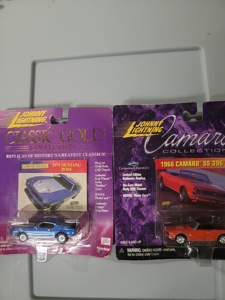 Mustang and Camaro JOHNNY LIGHTNING