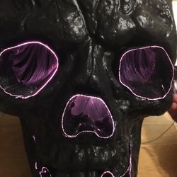 11.2in Color Changing Skull Brand New With Tags 