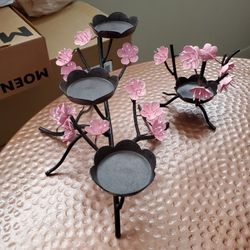 Partylite Metal Votive Holders X2