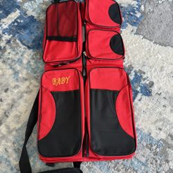 Red Diaper Bag 