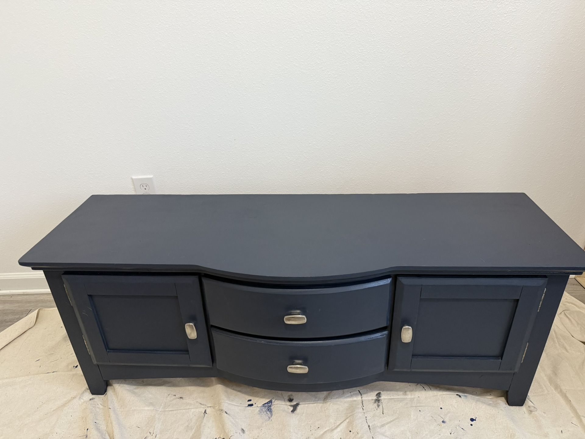 Dark blue/gray Credenza or tv stand