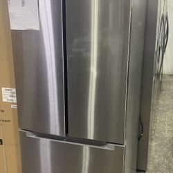 3 Door Stainless Steel 29.5 Wide French Door , Perfect For Compact Units!