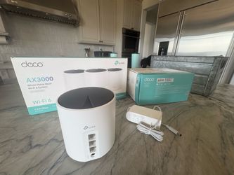 NEW TP-Link Deco X55 AX3000 Wi-Fi Mesh System (New & Like-New Options Available) - 8 AVAILABLE
