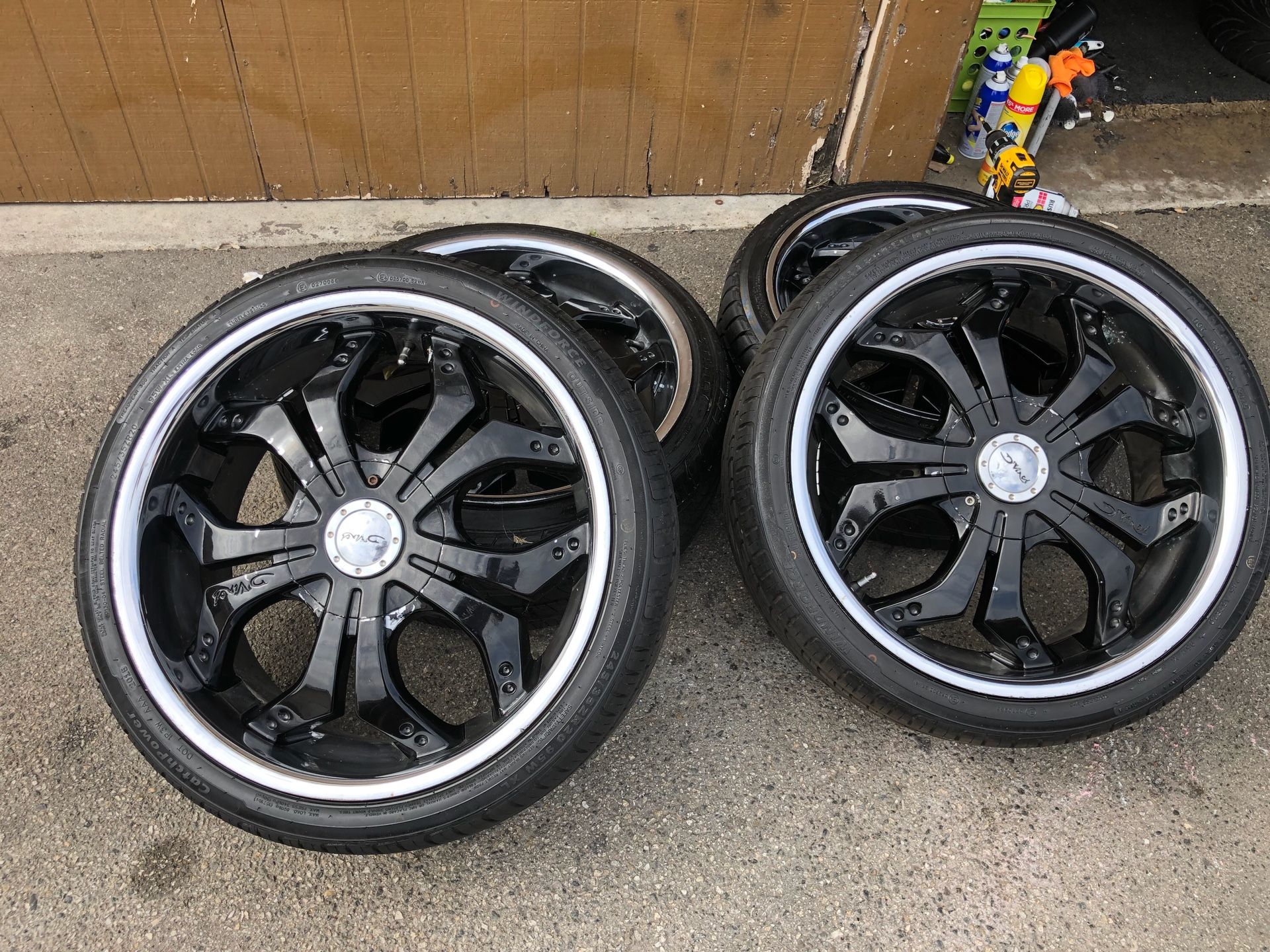 RINES UNIVERSALES 20 UNIVERSAL NUEVAS LLANTAS WHEELS RIMS TIRES ...