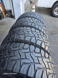 4 Used Tires Lt35x12.50r17 Toyo RT Open Country $380.00 all 4