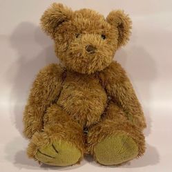 Classic Light Brown Teddy Bear Good Used Condition 15" tall No Brand Specified