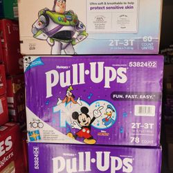 Pull Ups 2t-3t ONLY $20 Each Box.  PRICE IS FIRM 