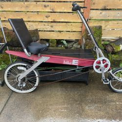 Vintage bikeE Recumbent Bike