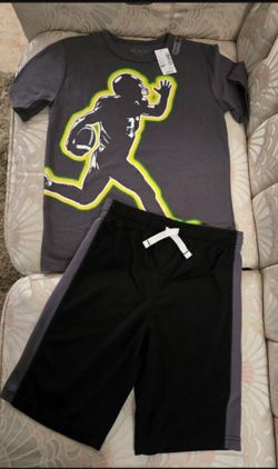 Boy's Shorts And Tee Set Size 7-8
