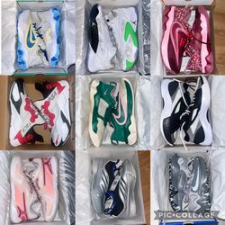 9 Pairs Of Basketball Shoes