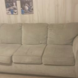 Beige Couch + 2 Free Doors 