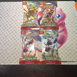 XY Breakthough Sleeved Pack Art Set