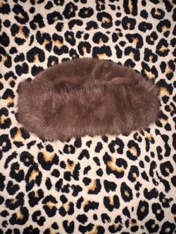 Brown Faux Fur Hat