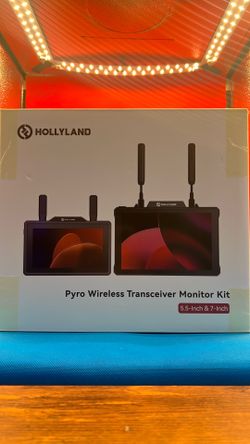 Hollyland pyro transceiver monitor kit 5.5” and 7”