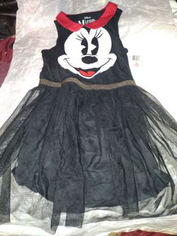 Girls Disney Minnie Mouse sleeveless dress