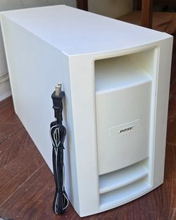 Bose Model PS28 III Powered Subwoofer Speaker - White - Test ( Like NeW )