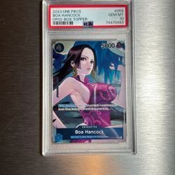 Box Topper Boa Hancock PSA 10