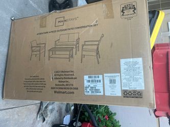 4 piece patio set