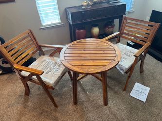 Real Living 3pc Wood Bistro Set
