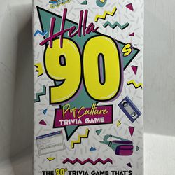 New Hella 90s Pop Culture Trivia Game