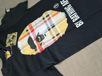 Bape Shirt Black x Burberry