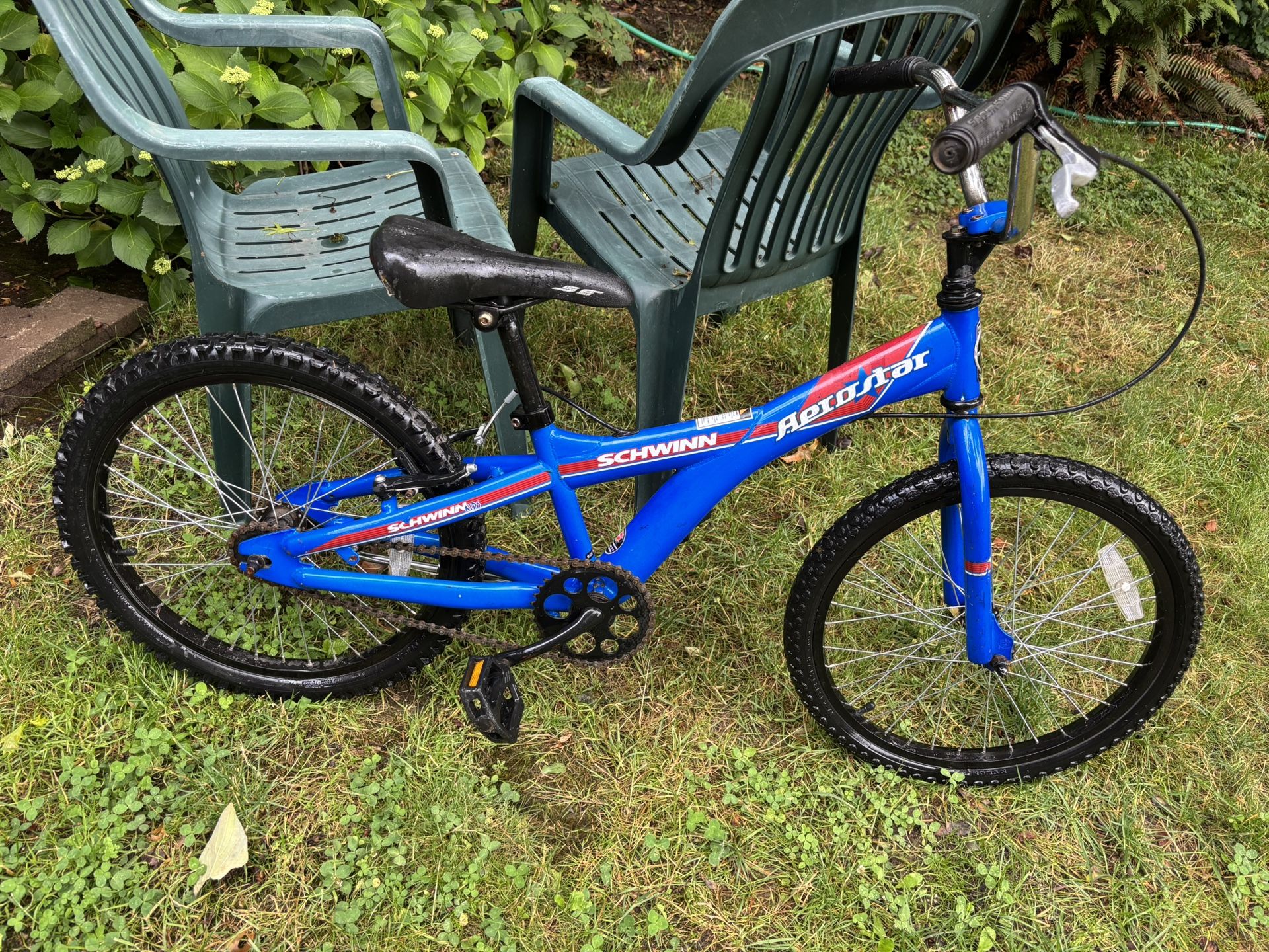 20” BMX bike with brakes- Schwinn Aerostar